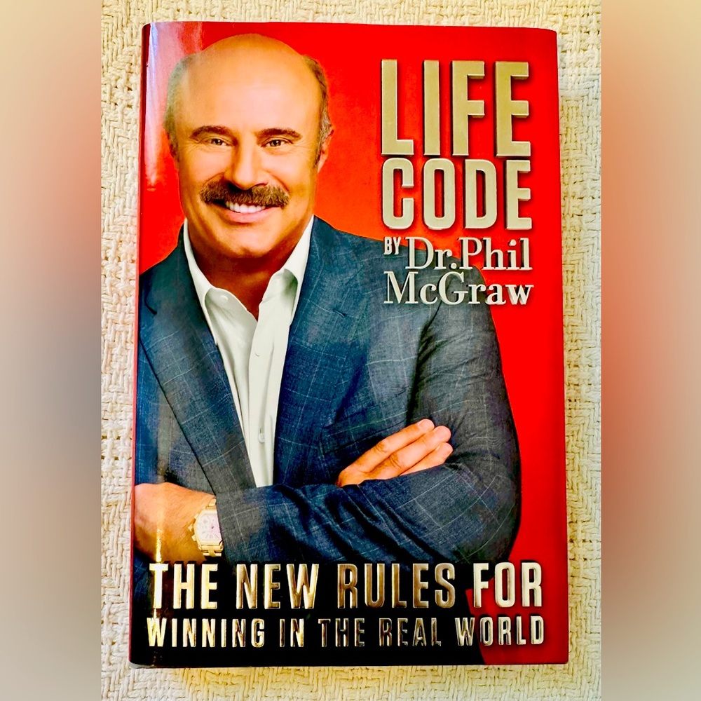 🔥4 for $30📕Life Code The New Rules For People Living in the Real World Dr. Phil📕